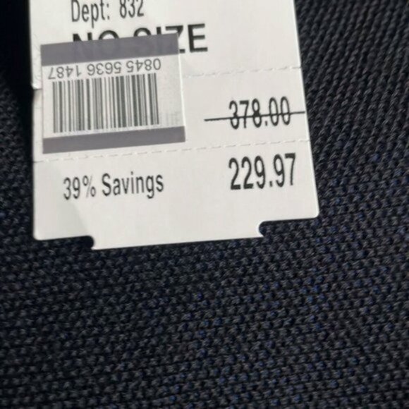 Givenchy Logo Fringe Trim Cotton Football Scarf black and blue - Picture 7 of 9